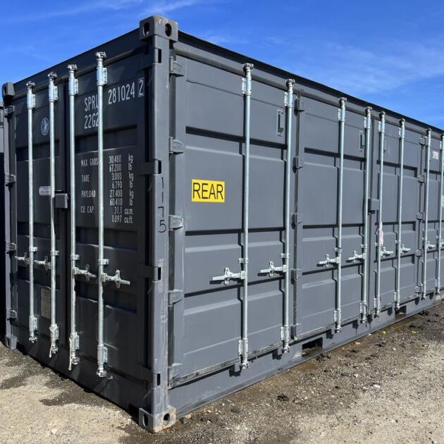 20ft Storage Container Open Side