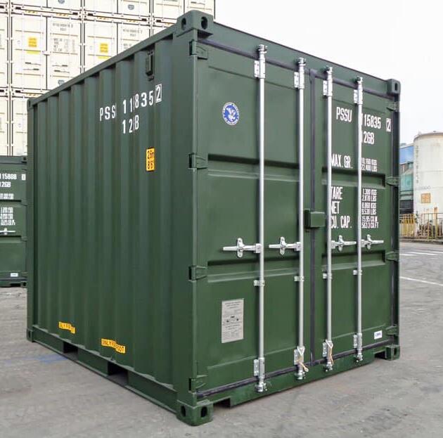New 10ft Shipping Container (Green)