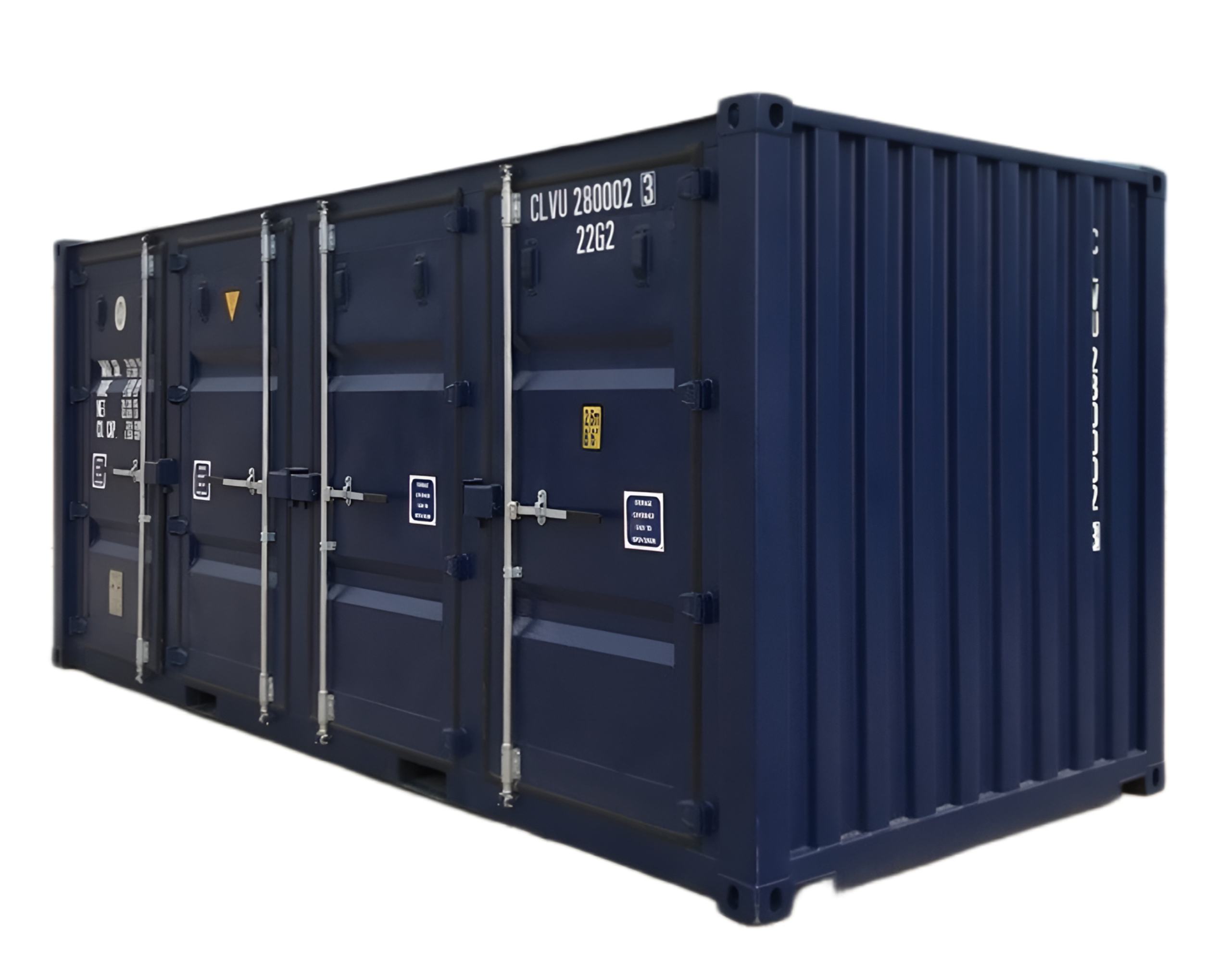 Storage Container 20 Ft 4 Doors